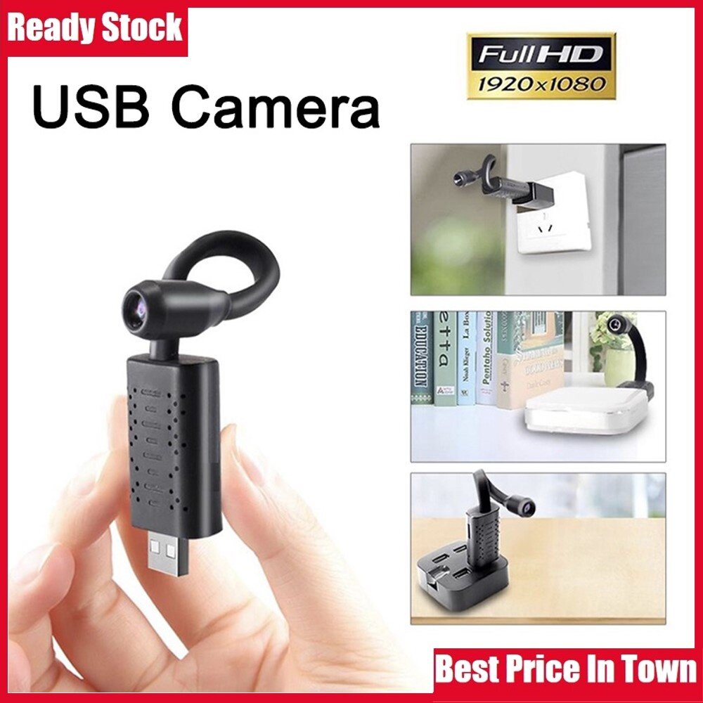 ?Original Product+FREE Shipping? Wireless WiFi Mini Camera Surveillance HD 1080p USB Portable Monitor Mobile Phone View Remote Smart Home Micro Camcorders